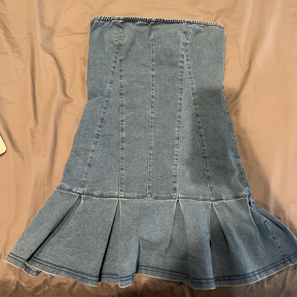 denim dress
